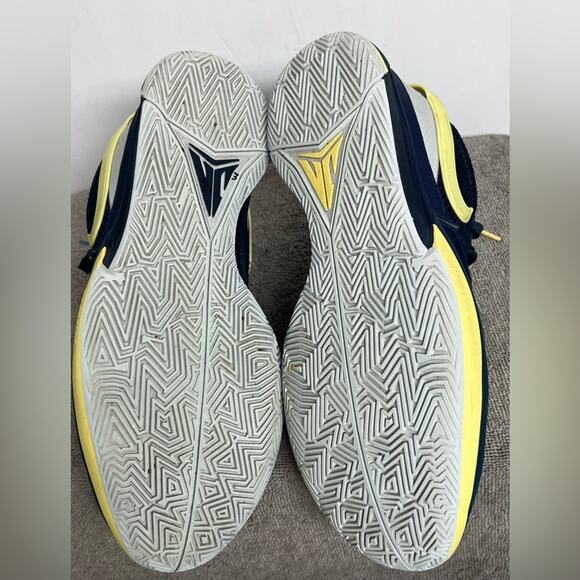 Nike Ja 1 Murray State Midnight Navy Blue and Yellow FQ4796-402 Mens Size 9.5 - Picture 7 of 10